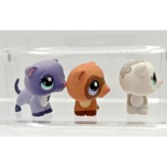 littlest Pet Shop LPS ferret #579 #1612 #482 #334 #289 HASBRO 2006 G2 lot of 5 - Picture 3 of 16